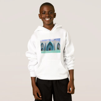 Hoodie de pullover para niños con diseño islámico