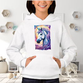 Hoodie de Unicornio púrpura cósmico