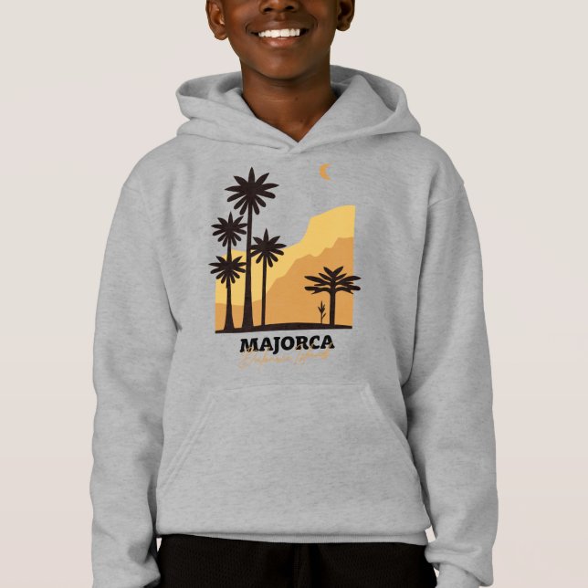Hoodie de viajes de Mallorca (Anverso)
