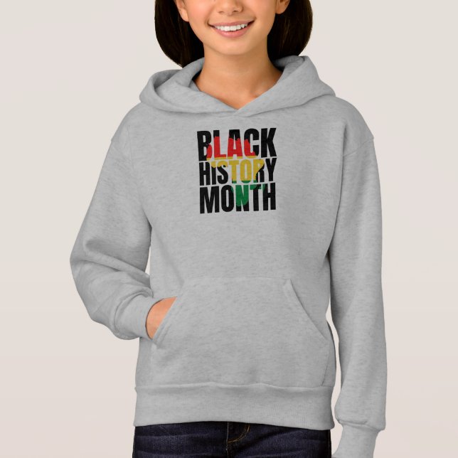 Hoodie en el mes de la historia negra (Anverso)