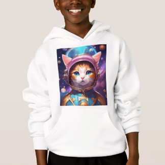 Hoodie gráfica Adorable para gatos y pulpos