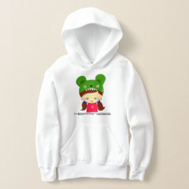 Hoodie gráfica blanca pullover para Chicas