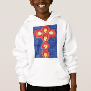Hoodie Hanes ComfortBlend® de Cross Motif para niñ