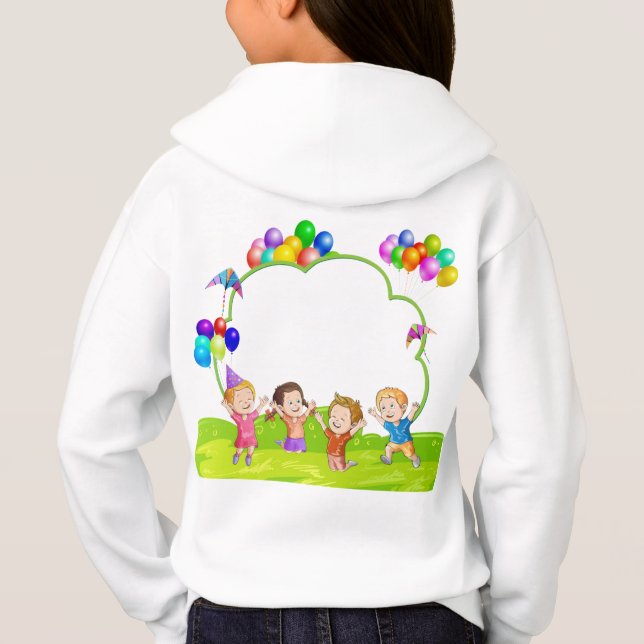 hoodie infantil (Reverso)