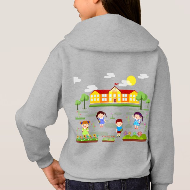 hoodie infantil (Reverso)