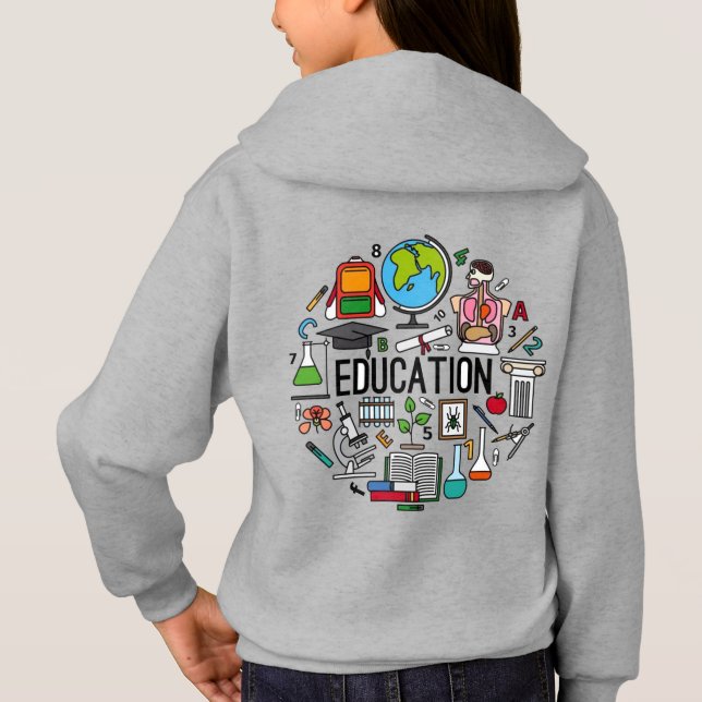 hoodie infantil (Reverso)