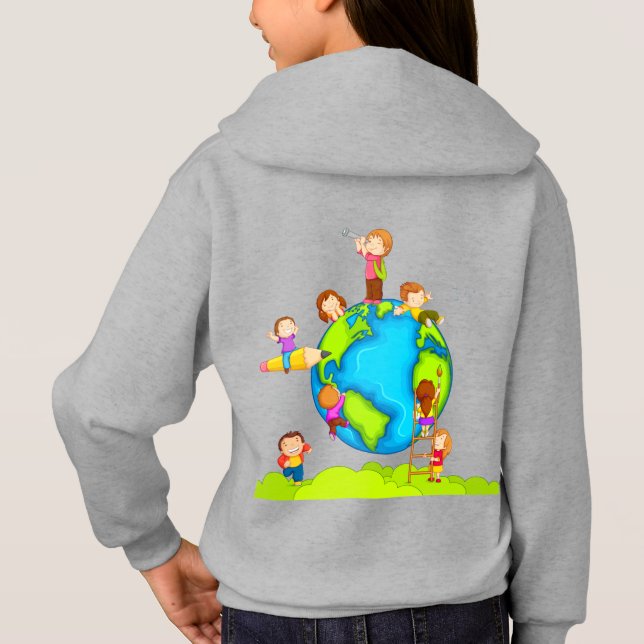 hoodie infantil (Reverso)