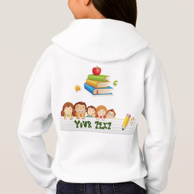 hoodie infantil (Reverso)