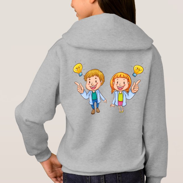 hoodie infantil (Reverso)