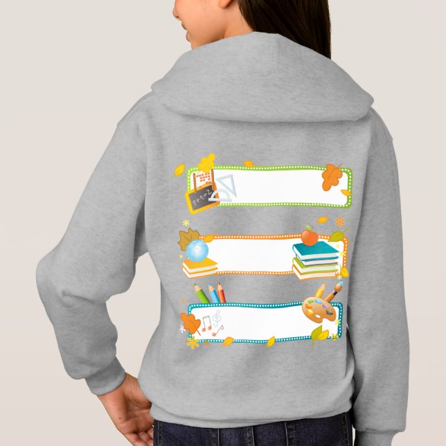 hoodie infantil (Reverso)