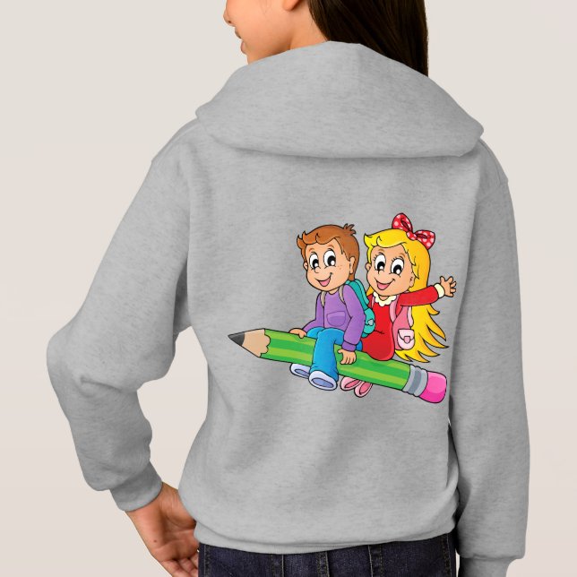hoodie infantil (Reverso)