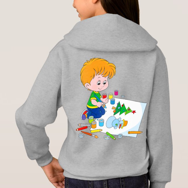 hoodie infantil (Reverso)