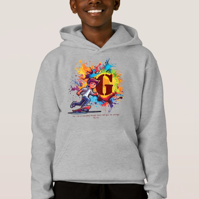 Hoodie inspirada en la fe (Anverso)