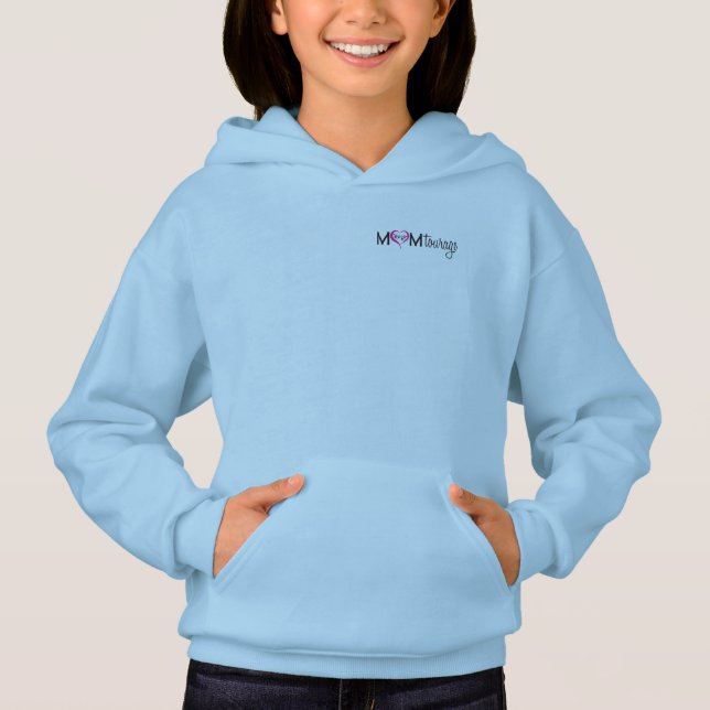 Hoodie juvenil de Chicas de impulso (Anverso)