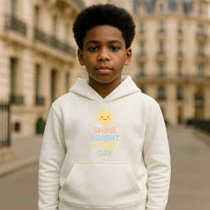 Hoodie Motivacional para Niños - Brilla