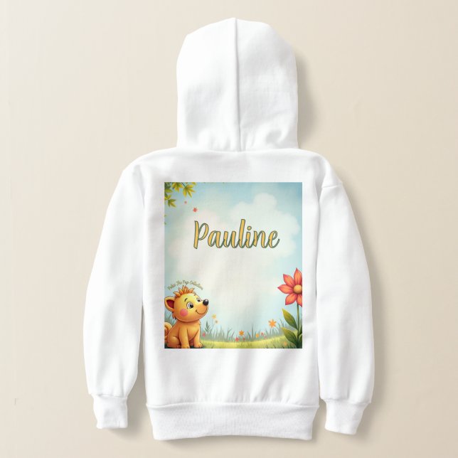 Hoodie Pullover personalizada para niños (Distribución Reverso )