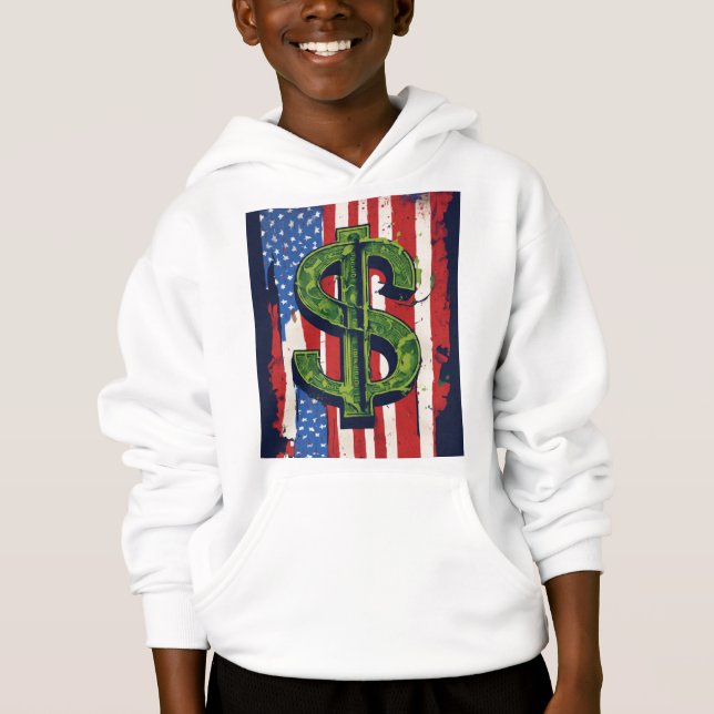 Hoodies de plantilla de impresión de inserción de  (Anverso)