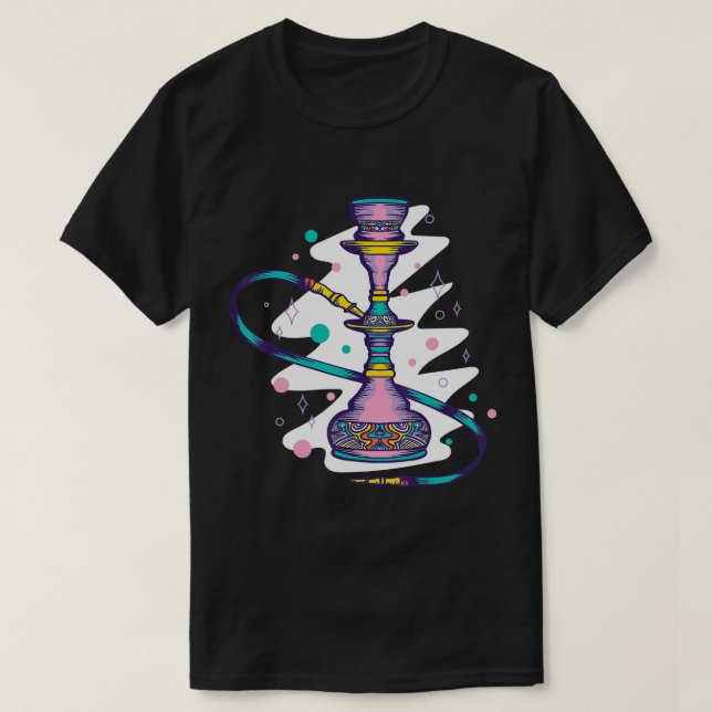 Hookah. Camiseta (Diseño del anverso)