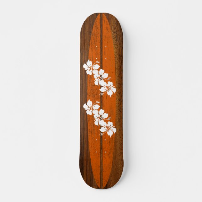 Hookipa Vintage Surf Skateboard (Anverso )