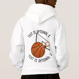 Hoop de baloncesto en baloncesto