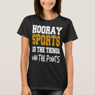 Hooray la camiseta básica de las mujeres de los
