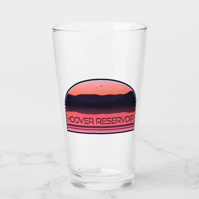 Hoover Reservoir Ohio Red Sunrise (Anverso)