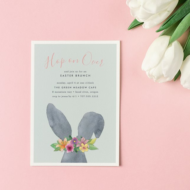 Hop On | Invitación a Brunch de Pascua (Subido por el creador)