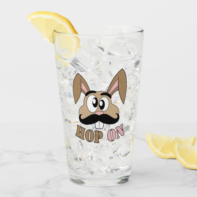Hop On Mustache Rabbit (Anverso (hielo))