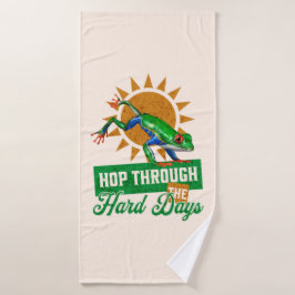 Hop through Hard Days Amazon Tree Frog