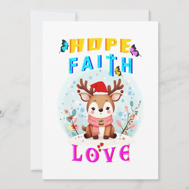 Hope Faith Love (Anverso)