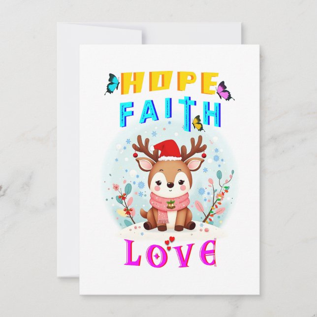 Hope Faith Love (Anverso)