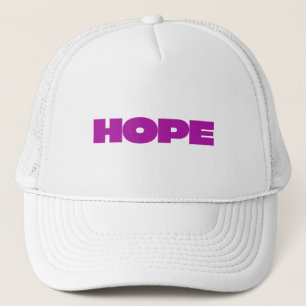 Hope - Sombrero de Camión Blanco