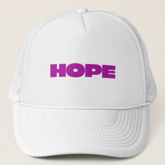 Hope - Sombrero de Camión Blanco