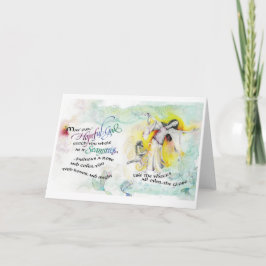 HopefulGod/Seamstress, tarjeta de felicitación ple