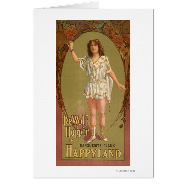 Hopper de Wolf en Poster de teatro Happyland (Frente)