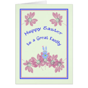 Hoppy Easter Card, bebé,