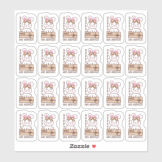 Hoppy Mail Ha Llegado A La Hoja Del Pegatina