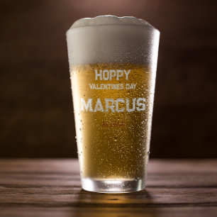 Hoppy Valentines Monograma Para Él