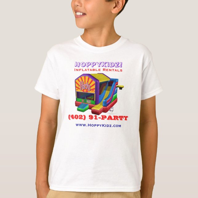 ¡HoppyKidz!   Camisetas (Anverso)