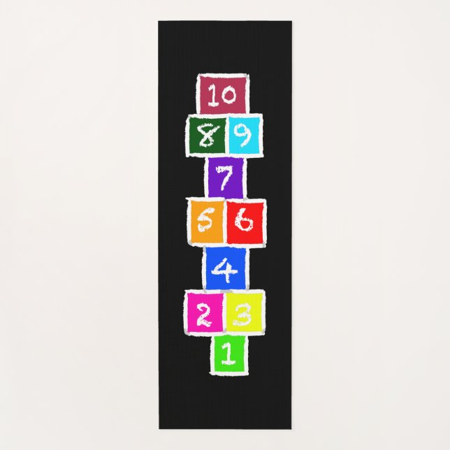 Hopscotch Yoga Mat (Anverso)
