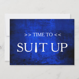 Hora de ajustar la invitación de fondo blanco