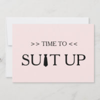 Hora de ajustar la invitación de fondo blanco