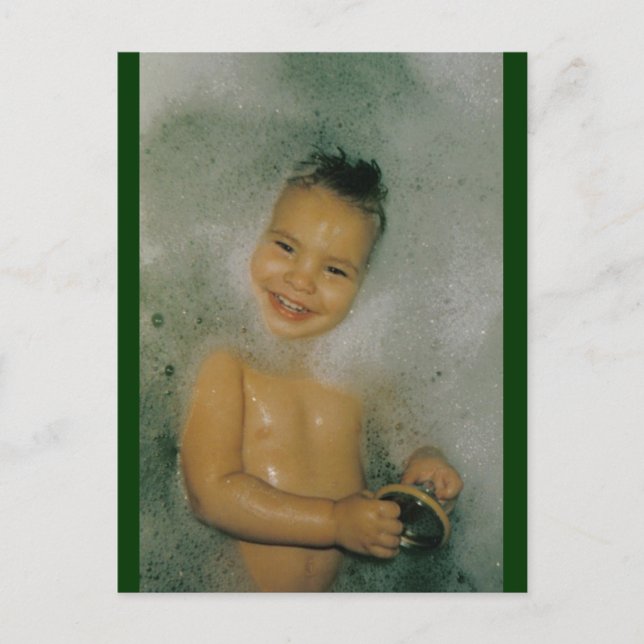 ¡Hora de baño de Koo! Postal (Anverso)