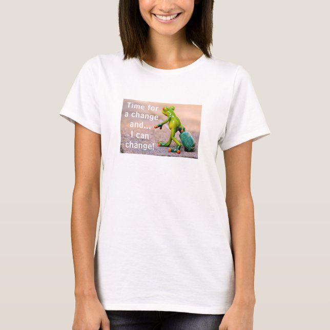 Hora de cambiar una camiseta (ligera) (Anverso)
