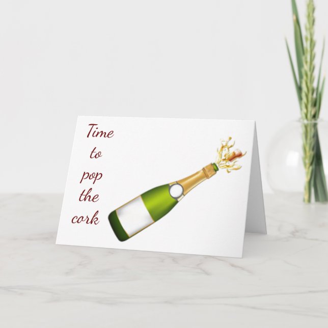 **HORA DE CELEBRAR "NUESTRA 10°" TARJETA DE ANIVER (Anverso)