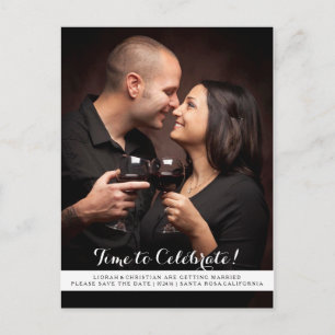 Hora de celebrar para ahorrar la postal de la