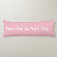 Hora de encargo para Zzz… Almohada rosada del