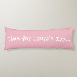 Hora de encargo para Zzz… Almohada rosada del