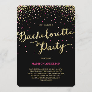 Hora de Fiesta Invitación a Despedida de Soltera