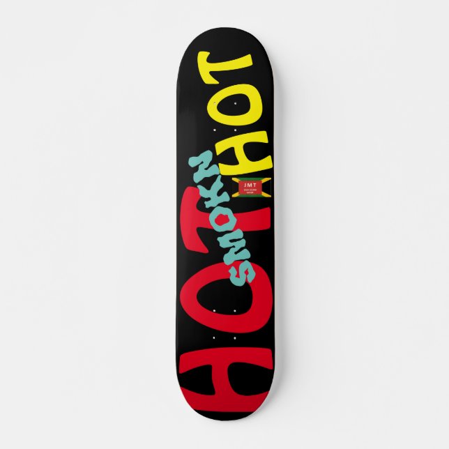 HORA DE FUMADORES JMT 7 3/4" Tablero de skateboard (Anverso )